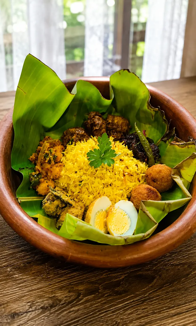 Authentic Sri Lankan cuisine